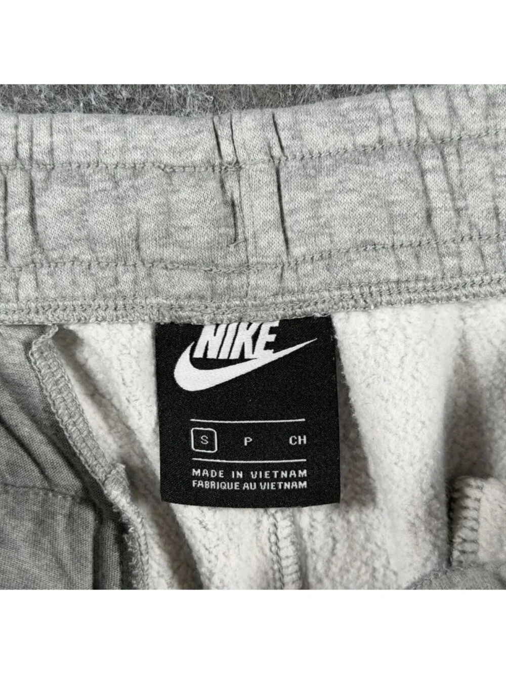 Nike Sportswear Club Fleece Jogger Pants Mens S Gray Performance Mid Rise Sports